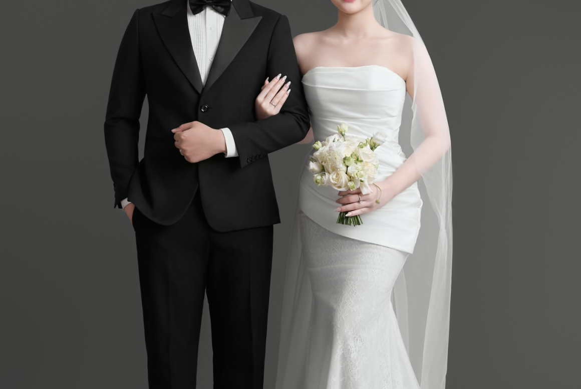 Pre-wedding Studio Phông Xám