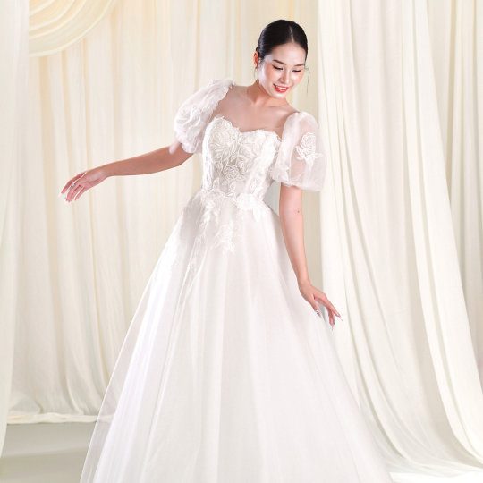 Lightly Queen | Reception Dress - LOOK 11