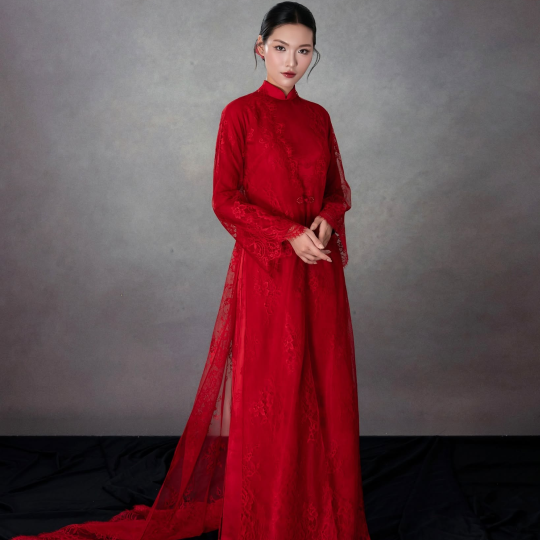 ÁO DÀI CƯỚI - LOOK 3