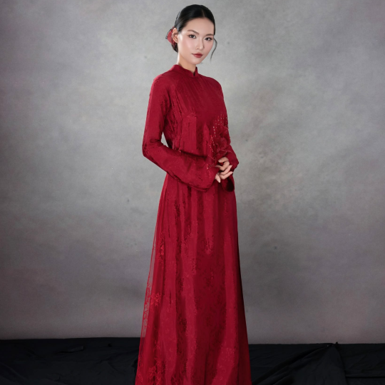 ÁO DÀI CƯỚI - LOOK 14