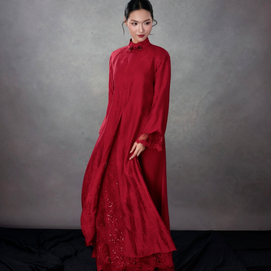 ÁO DÀI CƯỚI - LOOK 15