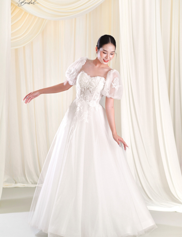 Lightly Queen | Reception Dress - LOOK 11