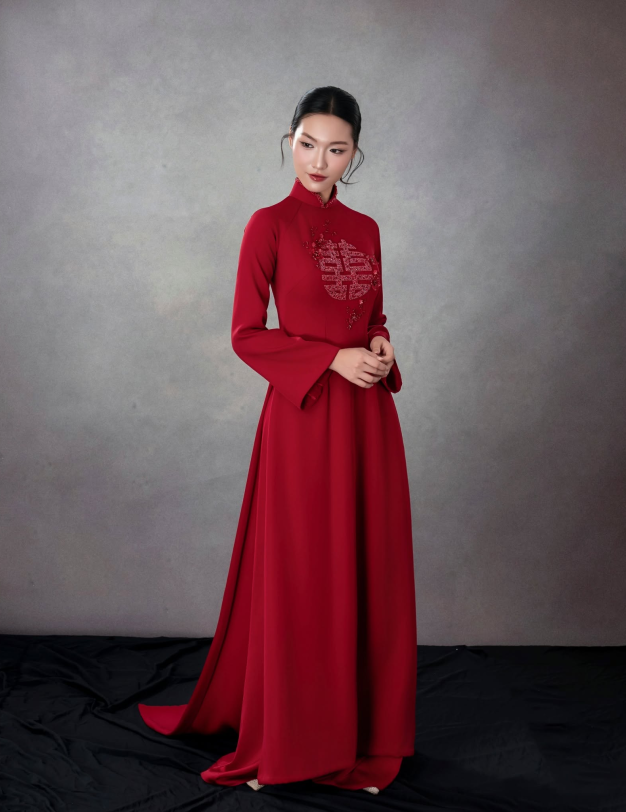 ÁO DÀI CƯỚI - LOOK 1